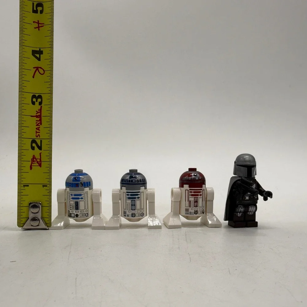 Lego Star Wars Minifigures Mandalorian and Droids Lot of 4